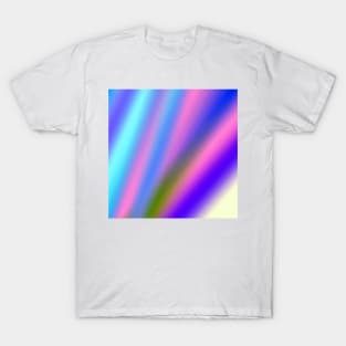 BLUE GREEN PURPLE ABSTRACT TEXTURE PATTERN BACKGROUND T-Shirt